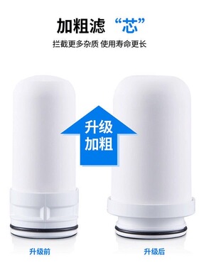 适用九阳水龙头过滤净水器家用陶瓷滤芯JYW-T01/2/3/5/21