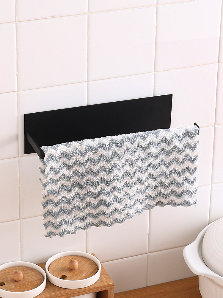 Paper Towel holder non-perforating kitchen paper hanger roll-图1