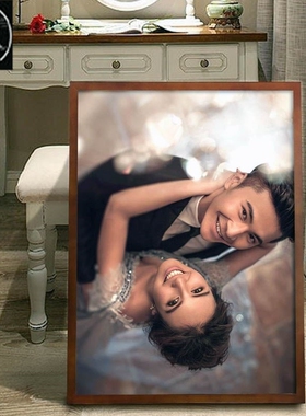 poster , photo , wooden art picture frame, square相框/画框
