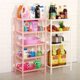 Large bathroom shelf toilet toilet storage rack plastic sto