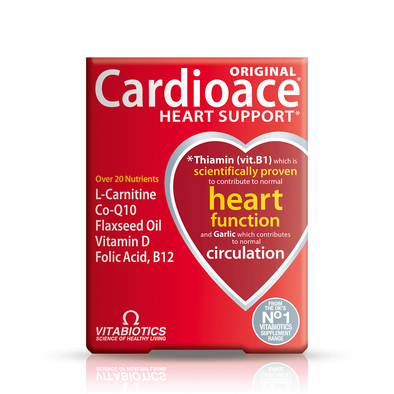 英国进口，维百莱​旗下，护心养脑：30片x3盒 Cardioace 22种营养素辅酶Q10