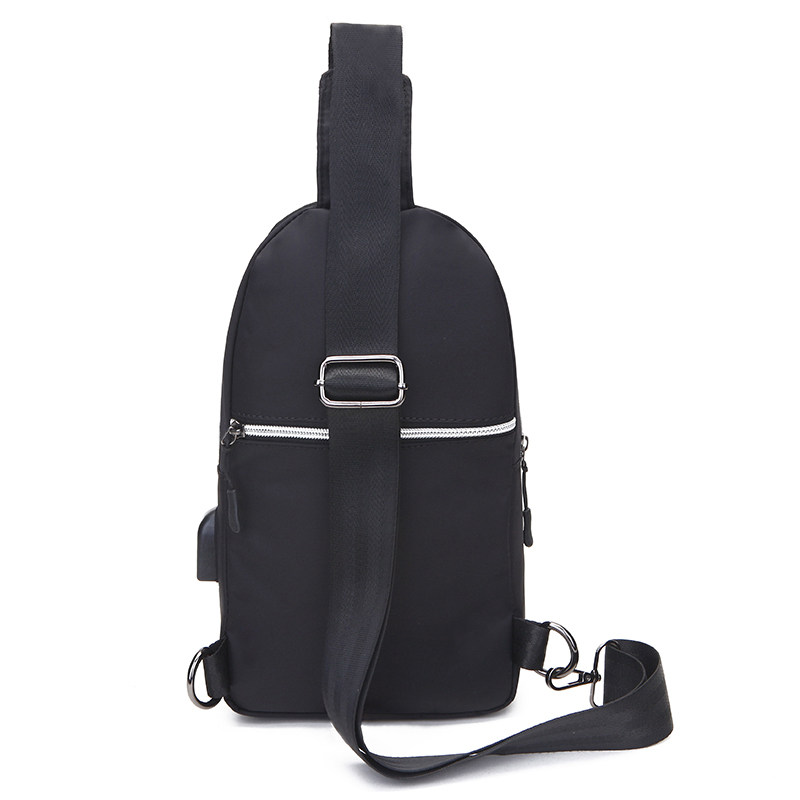 胸包男学生韩版ins潮牌嘻哈单肩包 远山远男士包袋
