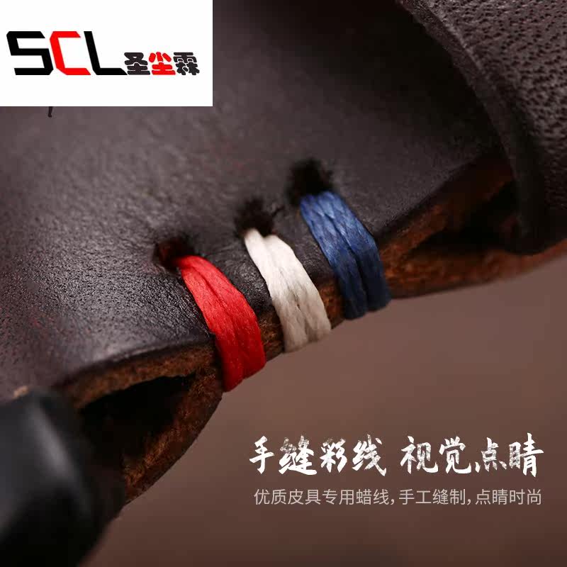 男头层牛皮针扣手工复古真皮腰带 圣尘霖腰带/皮带/腰链