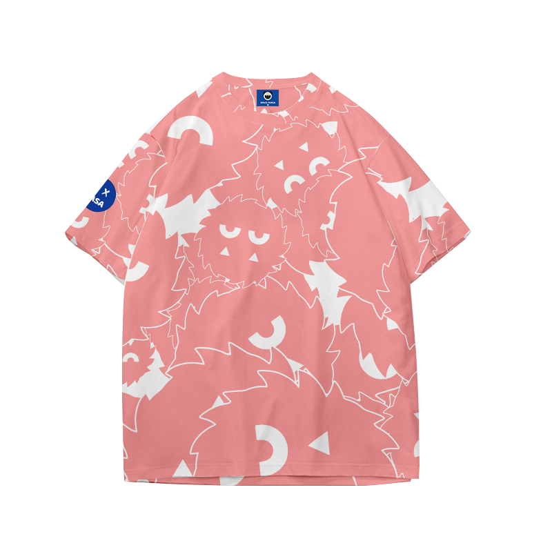 太空熊猫联名nasa旗舰店官网男t恤 太空熊猫T恤