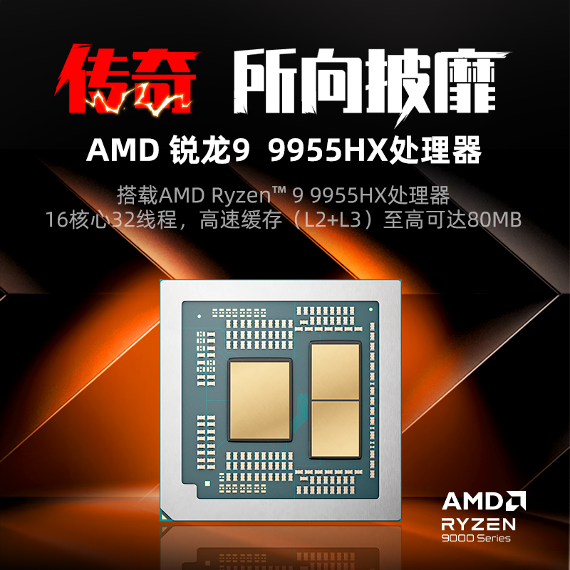 ��е���� ����16Pro 2025 R9 9955HX RTX5070 16Ӣ�� 2.5K 300Hz 32GB 1TB��̬ �ٷ����� 9569Ԫ