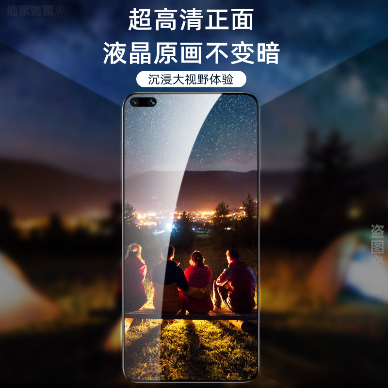 OPPOReno4钢化膜360度°防窥0pp0手机贴rano4黑边0ppoopo全屏rino4四面防偷看ren04隐私reon适用rneo4瑞诺四 - 图2