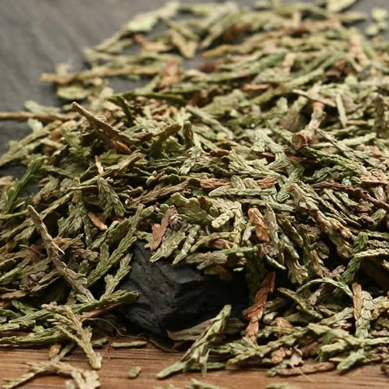 侧柏叶侧柏叶洗发包侧柏叶另售何首乌桑叶苦丁非中药材