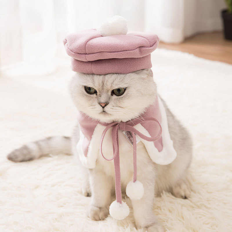 耳あて帽 猫 小型犬 子犬 キャップ ペット 犬用 犬 かぶりもの かわいい 9colors コスプレ 帽子 猫用