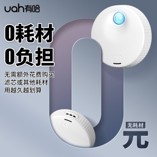 uah有哈宠物净味器猫砂盆除臭剂猫咪用品净化器狗狗除味智能二代 - 图3