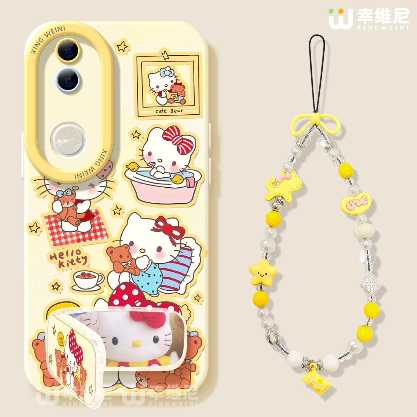 适用vivos30promini手机壳vivo女款s20pro保护套s18e全包s19防摔s16s15s12硅胶s10软s17外壳s9可爱kt猫s7新款 - 图3