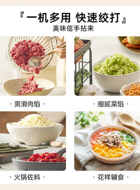 BRUNO家用小型全自动绞肉机
