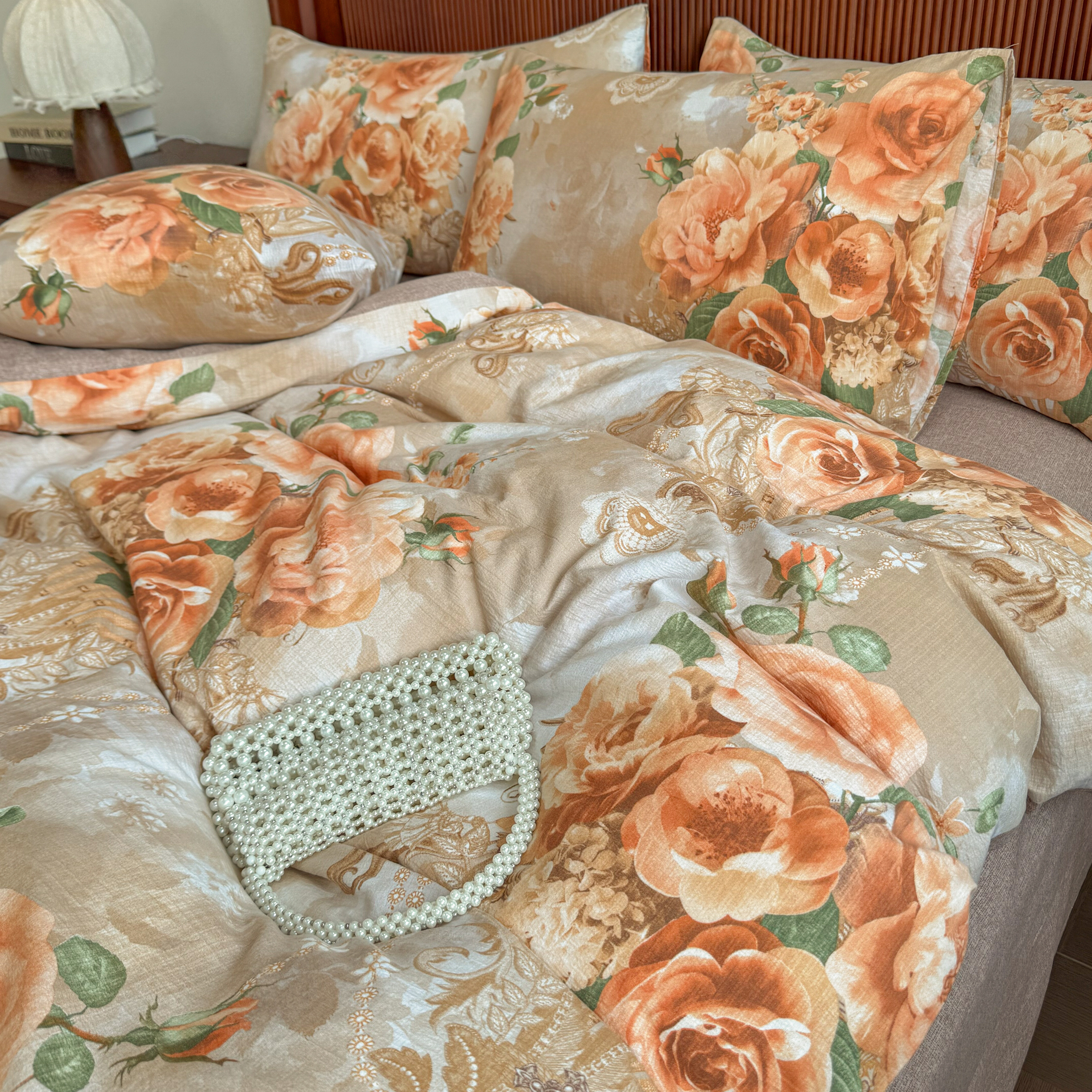 非遗鲁锦纯棉四件套加厚老粗布床上用品礼