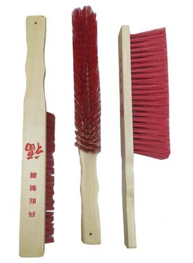家用扫床刷除尘清洁刷子扫把床上扫帚加厚加长大红木把床刷包邮