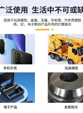 海绵砂纸打磨汽车腻子3C电子外壳抛光自粘植绒干磨氧化铝沙纸