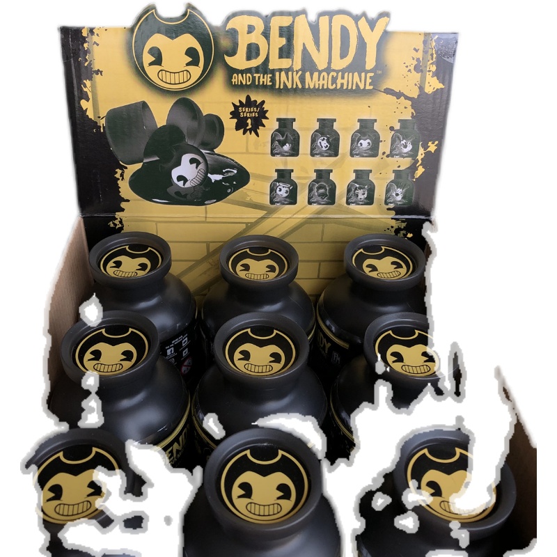 Bendy and the Ink班迪与墨水机器 史莱姆水晶泥公仔手办盲盒玩具 - 图3