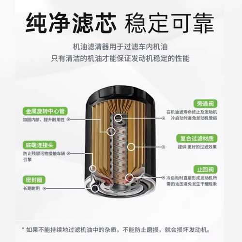 奥迪A4L A6L Q2L Q3 Q5L Q6 A1 A3 A5 A7L RS4博世机油滤芯格清器 - 图1