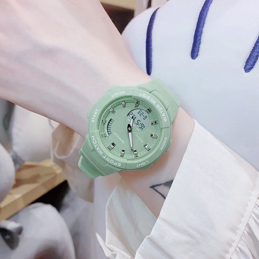女生电子初高中学生ins风韩版手表 范美国产腕表