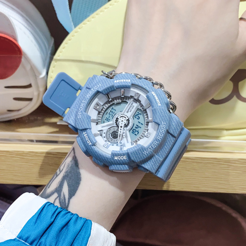 电子手表男士初高中学生女风独角兽 范美国产腕表