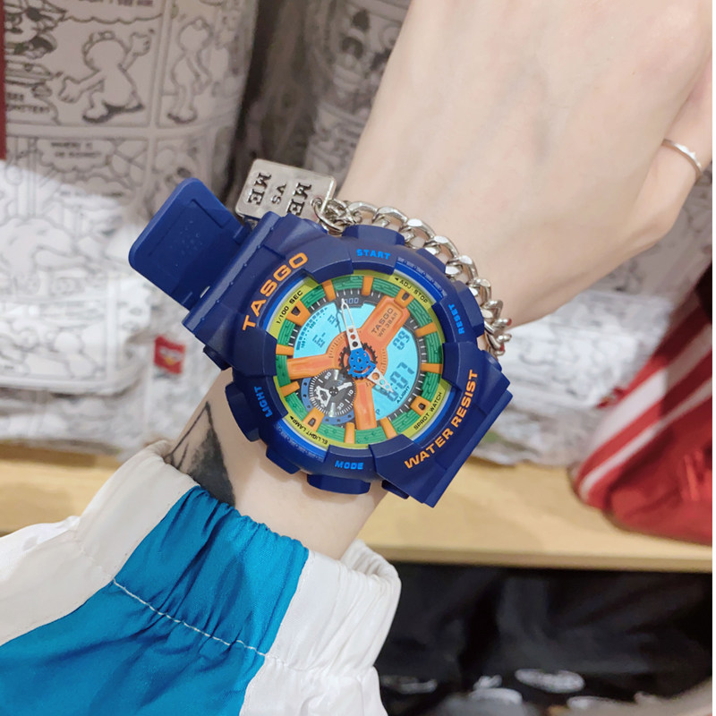 ins风潮流黑科技电子手表女独角兽 范美国产腕表