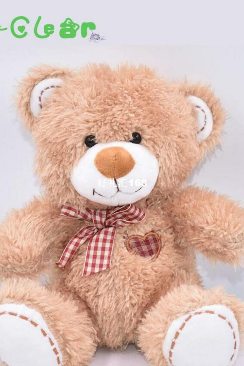 New 2017 plush toys can record sound cute teddy bear with ti-图0