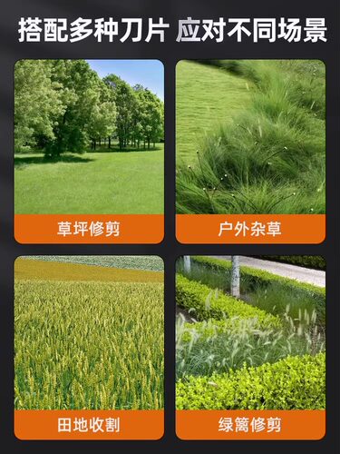 电动割草机家用小型打草机多功能草坪机锂电大功率农用除草机神器 - 图3