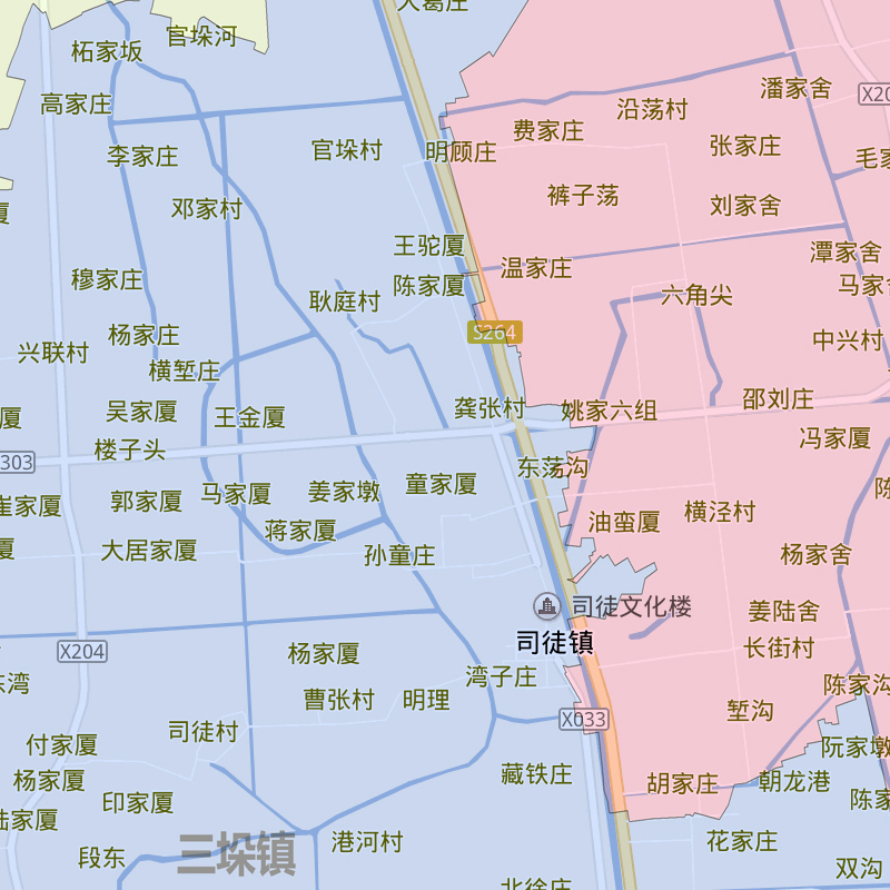 高邮市地图批零1.1m江苏省扬州市新款防水墙贴画区域颜色划分现货 - 图2