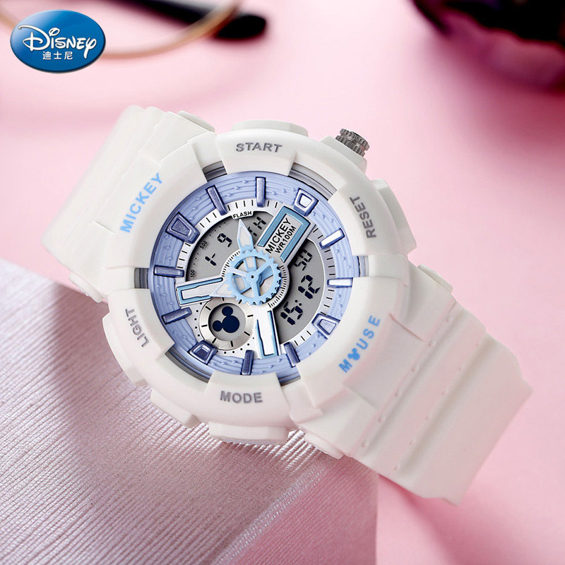 迪士尼联名手表女ins运动防水简约 祥尼时国产腕表