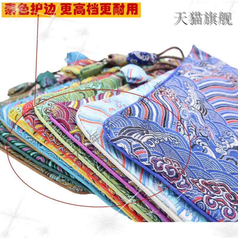 tk文玩手链小布袋收纳袋锦束口袋子 玄翠峰手链