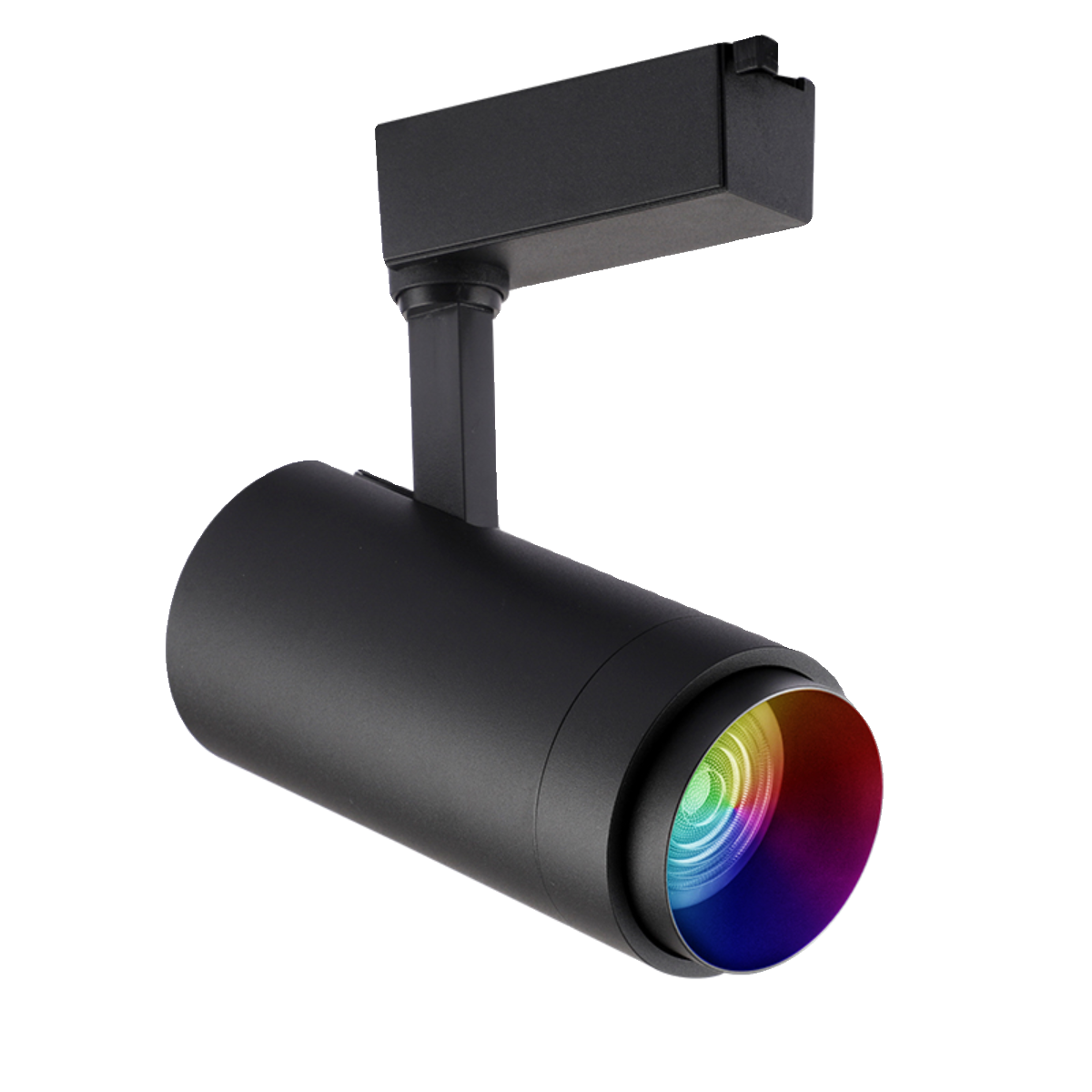 彩色rgb轨道射灯led七彩自动变色舞蹈室清吧舞台婚庆背景墙氛围灯 - 图3