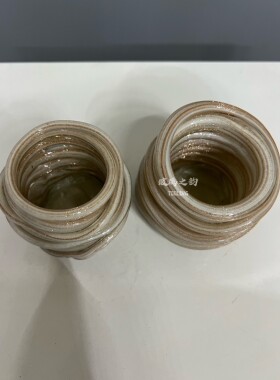 小众小旋风螺旋蜡台杯家居装饰摆设道具