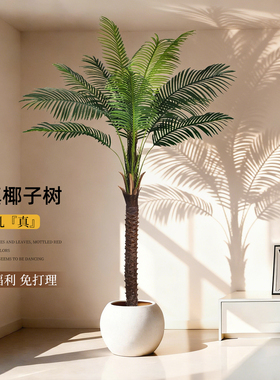椰子树假绿植室内高级感仿真植物