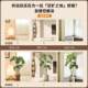 Simulated green plant Monstera fake tree large bionic plant indoor living room office decoration landscape floor-standing potted plant