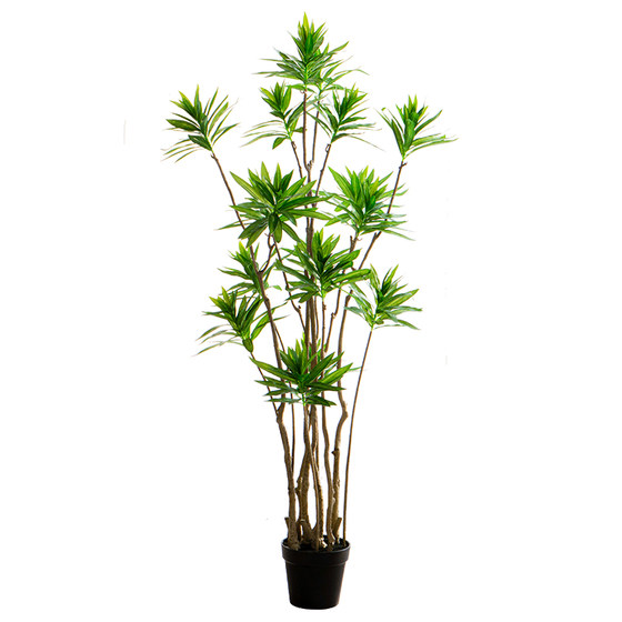 Nordic ins wind net simulated lily bamboo floor plant