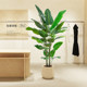 Light luxury simulated traveler banana floor-standing potted plant in the living room