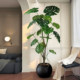 Bionic green plant turtle back living room sofa decoration floor-standing potted plant high-end simulated plant interior decoration fake tree