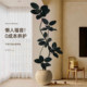 Simulated green plant black diamond rubber tree floor decoration