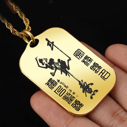 魁星点斗吊坠魁星踢斗十三层文昌塔男女升学考试项链挂坠挂件吊牌 - 图1