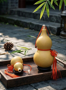 门对门开口葫芦摆件挂件