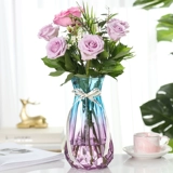 Европейская простая творческая стеклянная ваза Прозрачная водная растение цветочная роза Лилия Плюс Плач