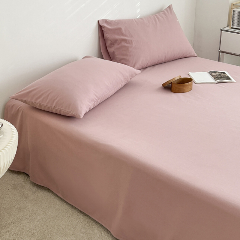 洁丽雅纯棉磨毛单件单人学生床单 洁丽雅床上用品床单