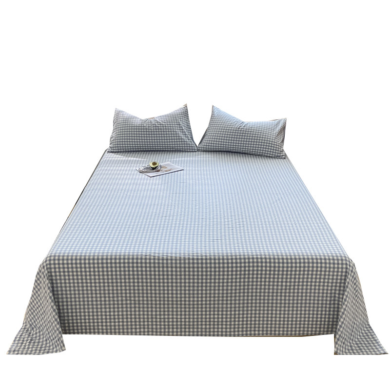 洁丽雅水洗棉床单单件100学生枕套 洁丽雅床上用品床单