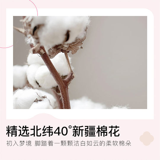 Jialiya cotton button pillowcases, one pair, pure cotton