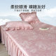Jie Liya cool feeling bean mat 2026 new summer single bed skirt mat mattress machine washable ice silk mat