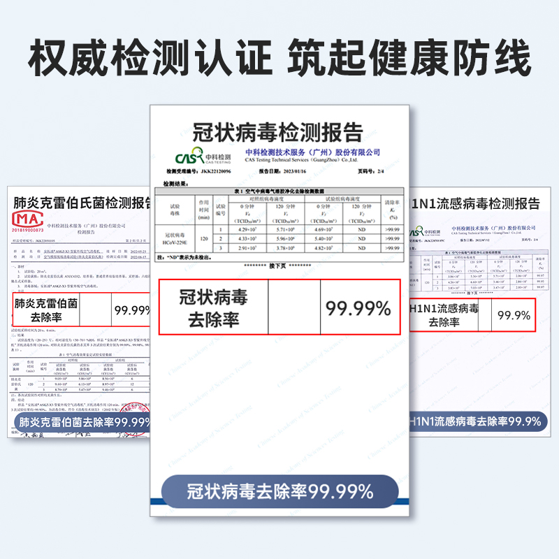 安拓浦空气消毒机医用杀菌除病毒甲醛医院门诊所壁挂式家用净化器-图3