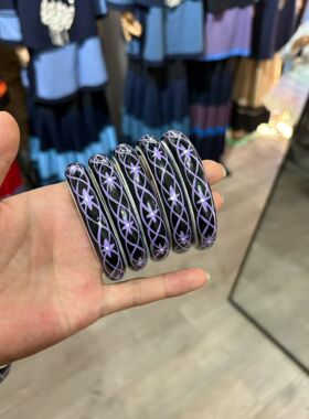 云南彝族手工银饰手镯