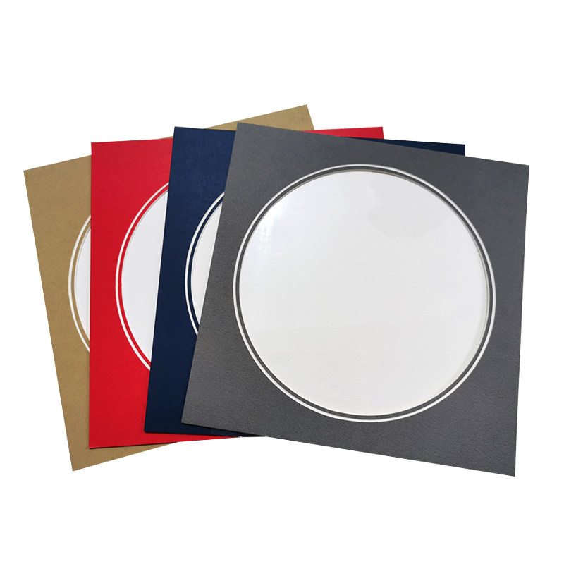 剪纸相框装裱创意中式简易框卡纸挂墙手绘工笔画圆形画框a4V槽圆,淘宝优惠券,粉丝福利购,淘宝优惠卷