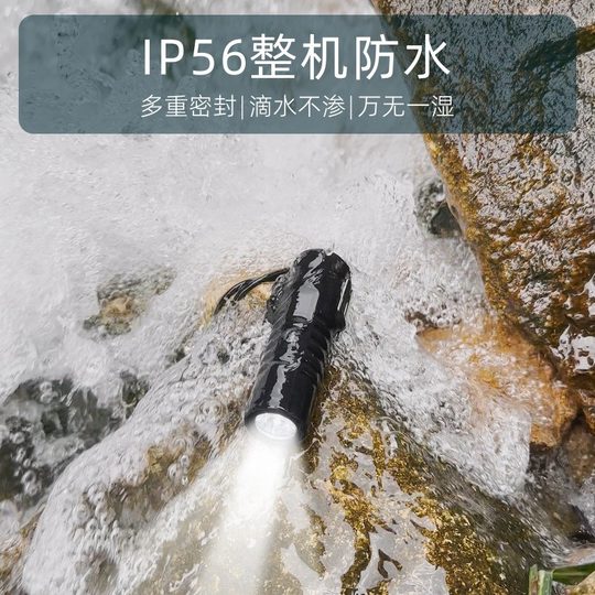 多功能户外手电筒点烟器可伸缩旋转软管密封防水防风电弧打火机