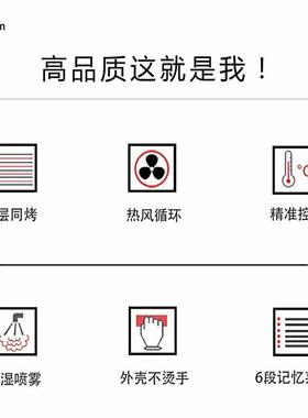 加思特烘焙热风循环喷雾电烤箱