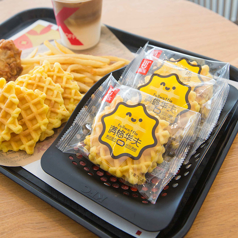 满格整箱早餐面包蛋糕点华夫饼干 满格华夫食品西式糕点