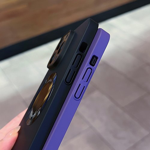 自带镜头膜17适用苹果15ProMax手机壳磁吸iPhone16高级感14Pro新款13全包防尘磨砂Plus防摔保护套网红超薄男2 - 图1